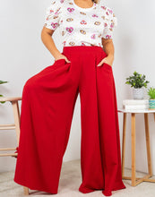 Load image into Gallery viewer, Solid Wide Leg Palazzo Pants