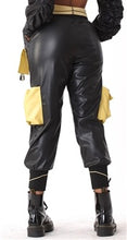 Load image into Gallery viewer, Faux Leather Jogger Pant