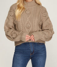 Load image into Gallery viewer, Ribbed High Neck Sweater