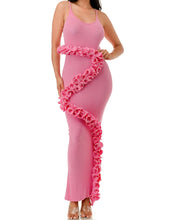 Load image into Gallery viewer, Spaghetti Straps Ruffle Detail Maxi Dress