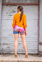 Load image into Gallery viewer, OMBRE SEQUIN SHORTS WITH SIDE POCKETS