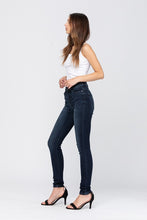 Load image into Gallery viewer, Super Dark High Waist Skinny Jeans