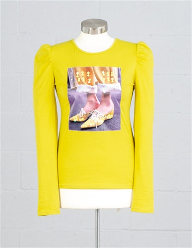 Mustard Patch Long Sleeve Top