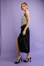 Load image into Gallery viewer, CINCHED MIDI SKIRT