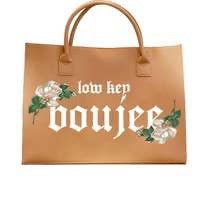 Load image into Gallery viewer, MODERN TAN TOTE - Low Key Boujee T