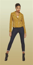Load image into Gallery viewer, Faux Suede Jacket with Detachable Fur