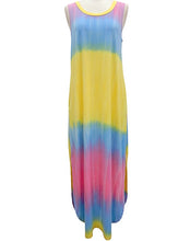Load image into Gallery viewer, Tie Dye Maxi Dress