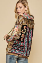 Load image into Gallery viewer, Camo Hoodie W/Embroidery