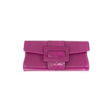 Load image into Gallery viewer, Animal Print Clutch with Buckle Flap