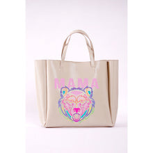 Load image into Gallery viewer, NEVER FULL TOTE - Mama Bear (Cream)