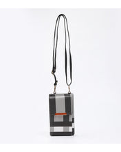 Load image into Gallery viewer, Plaid Pattern Wallet Crossbody