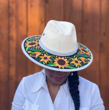 Load image into Gallery viewer, SUNFLOWER HAND EMBROIDERY HAT