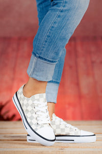 Checkered Comfy Sneakers