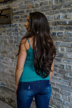 Load image into Gallery viewer, Turquoise Caged Camisole