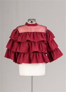 Tier Ruffle Top