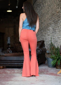 Coral Extreme Flare Jeans