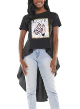 Load image into Gallery viewer, Black Hilo Patch Top