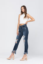 Load image into Gallery viewer, DESTROY ANKLE FRINGE SKINNY