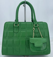 Load image into Gallery viewer, Block Designed Bag with Mini Bag