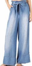 Load image into Gallery viewer, Flowy Denim Pant