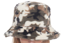 Load image into Gallery viewer, Multi Olive Print Bucket Hat