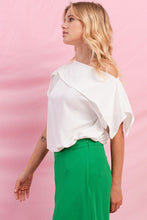 Load image into Gallery viewer, Asymmetrical Neckline Blouse