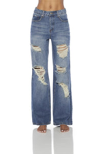 Madison High Waisted BAGGY Loose Fitting Jean