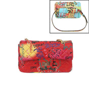 Load image into Gallery viewer, Fashion Design Quilted Messenger Bag