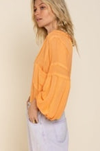 Load image into Gallery viewer, Transitional Knit Top with Balloon Sleeves