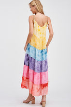 Load image into Gallery viewer, Sleeveless Tie-dye Rayon Knit Dress