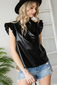 Metallic Shine on me Top