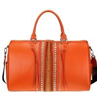 Load image into Gallery viewer, Embellished Duffle Bag w/Strap