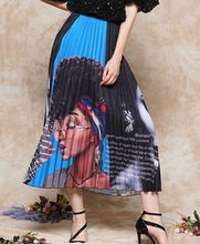 Load image into Gallery viewer, PLEATED FACE SKIRT