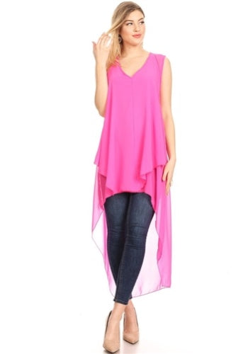 Chiffon Hilo Top