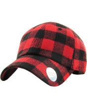 Load image into Gallery viewer, Plaid Baseball Cap