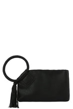Load image into Gallery viewer, Handcufee Tassel Wristlet Clutch