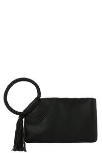 Handcufee Tassel Wristlet Clutch