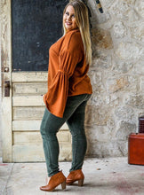 Load image into Gallery viewer, MID RISE SKINNY CORDUROY PANTS
