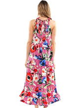 Load image into Gallery viewer, Flowy Flower Maxi Dress