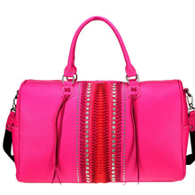 Load image into Gallery viewer, Embellished Duffle Bag w/Strap