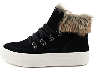 Black Fury Trim Sneakers