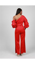 Load image into Gallery viewer, Off the Shoulder Jumpsuit