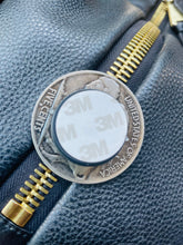Load image into Gallery viewer, Handmade Silver Coin Phone Pop Socket
