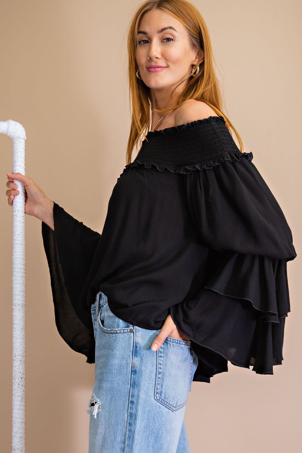 SUNNY STORY OFF THE SHOULDER TOP