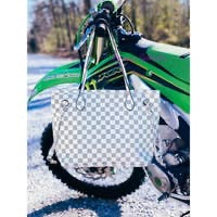 Load image into Gallery viewer, Checkered Tote Bags