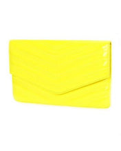 Load image into Gallery viewer, Neon Envelope Clutch Bag
