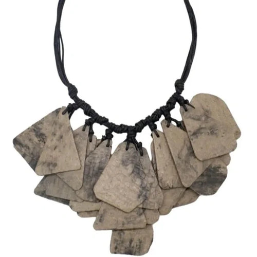 Gold/Black Recycled Statement Piece