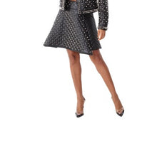Load image into Gallery viewer, Rightfully Studded Faux Skirt