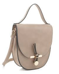 Leatherette Messenger Bag