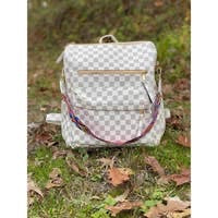 Load image into Gallery viewer, Checkered backpack